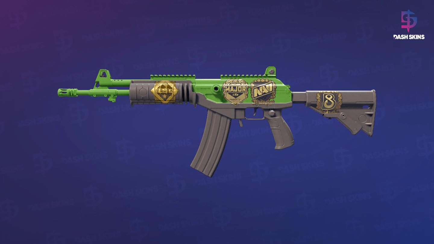 Souvenir Galil AR | Green Apple (Factory New) Screenshot Playside