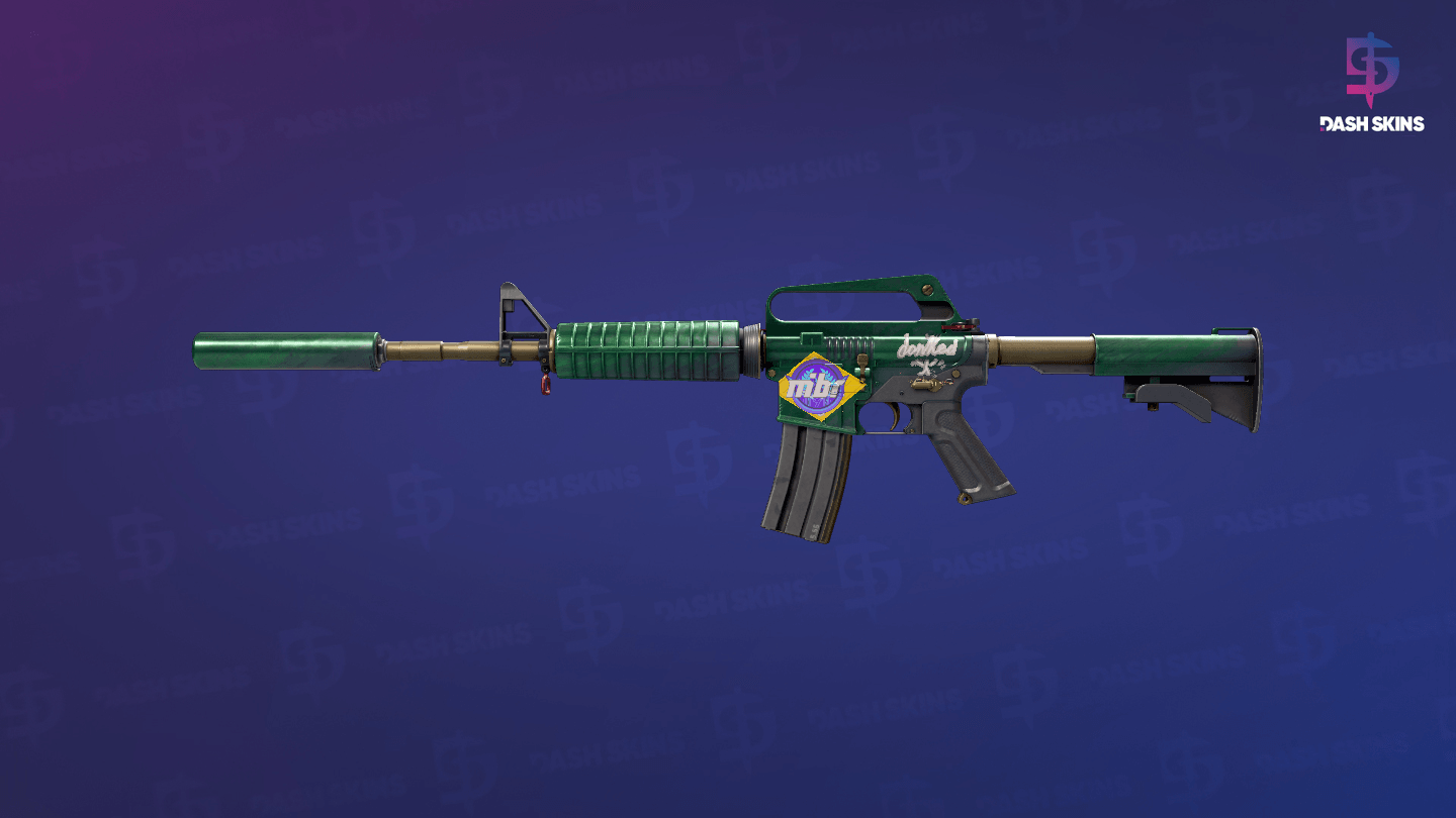 M4A1-S | Electrum (Field-Tested) Screenshot Playside