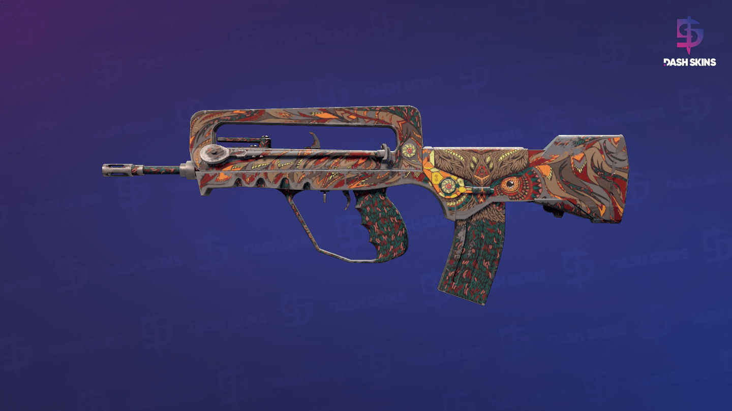 FAMAS | Eye of Athena (Field-Tested) Screenshot Playside
