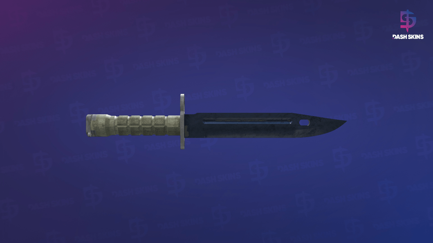 ★ Bayonet | Blue Steel (Minimal Wear) Screenshot Playside
