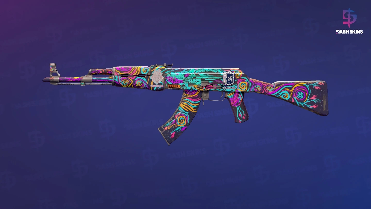 StatTrak™ AK-47 | Nightwish (Field-Tested) Screenshot Playside