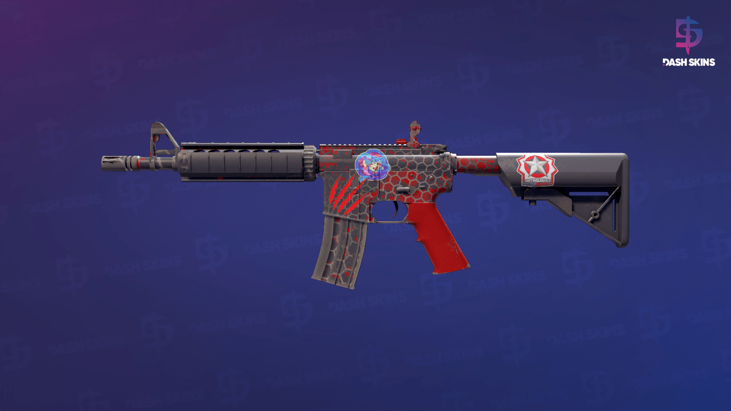 M4A4 | Converter (Minimal Wear) Screenshot Playside