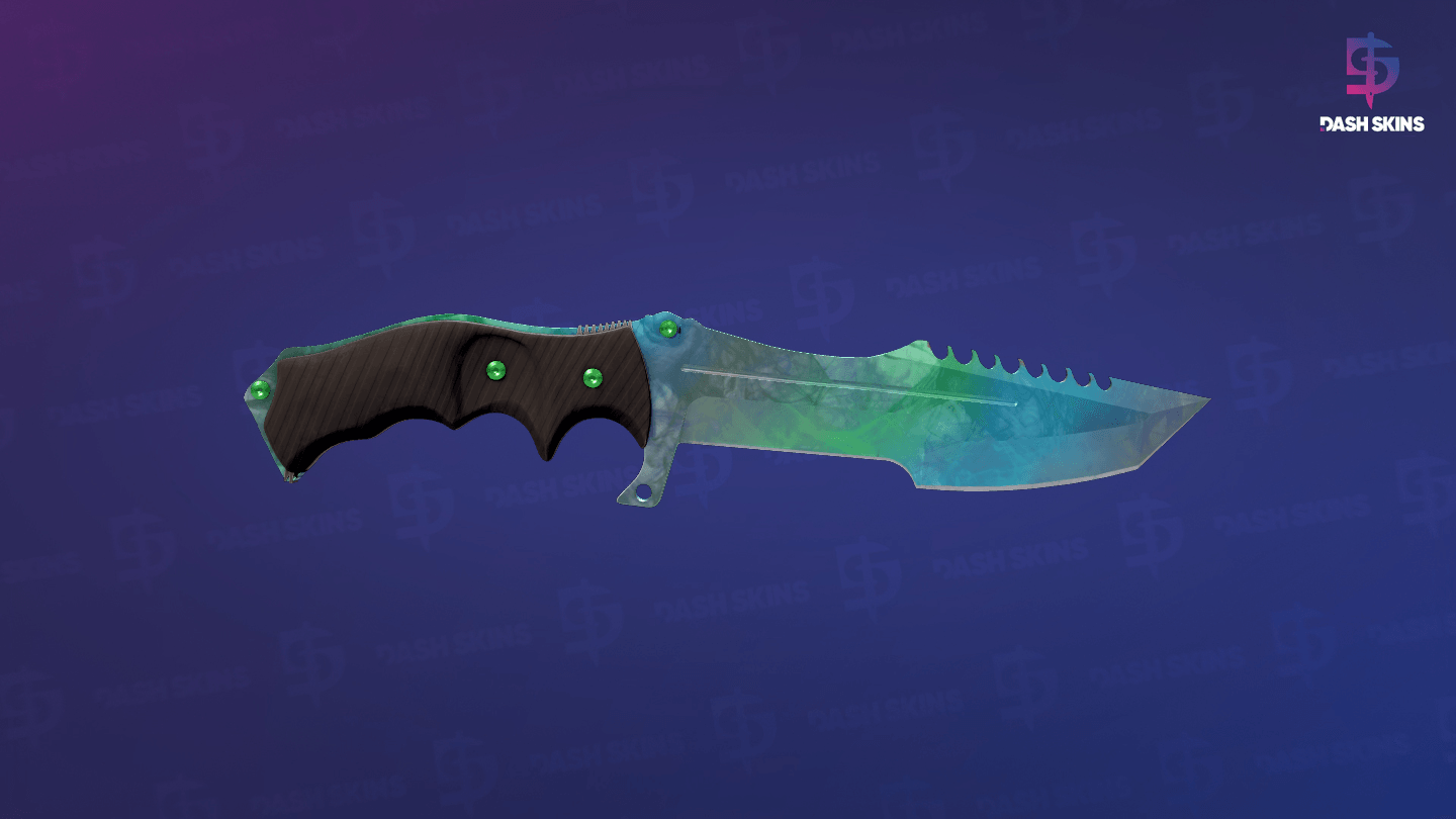 ★ Huntsman Knife | Gamma Doppler (Factory New) - Phase 3 Screenshot Playside