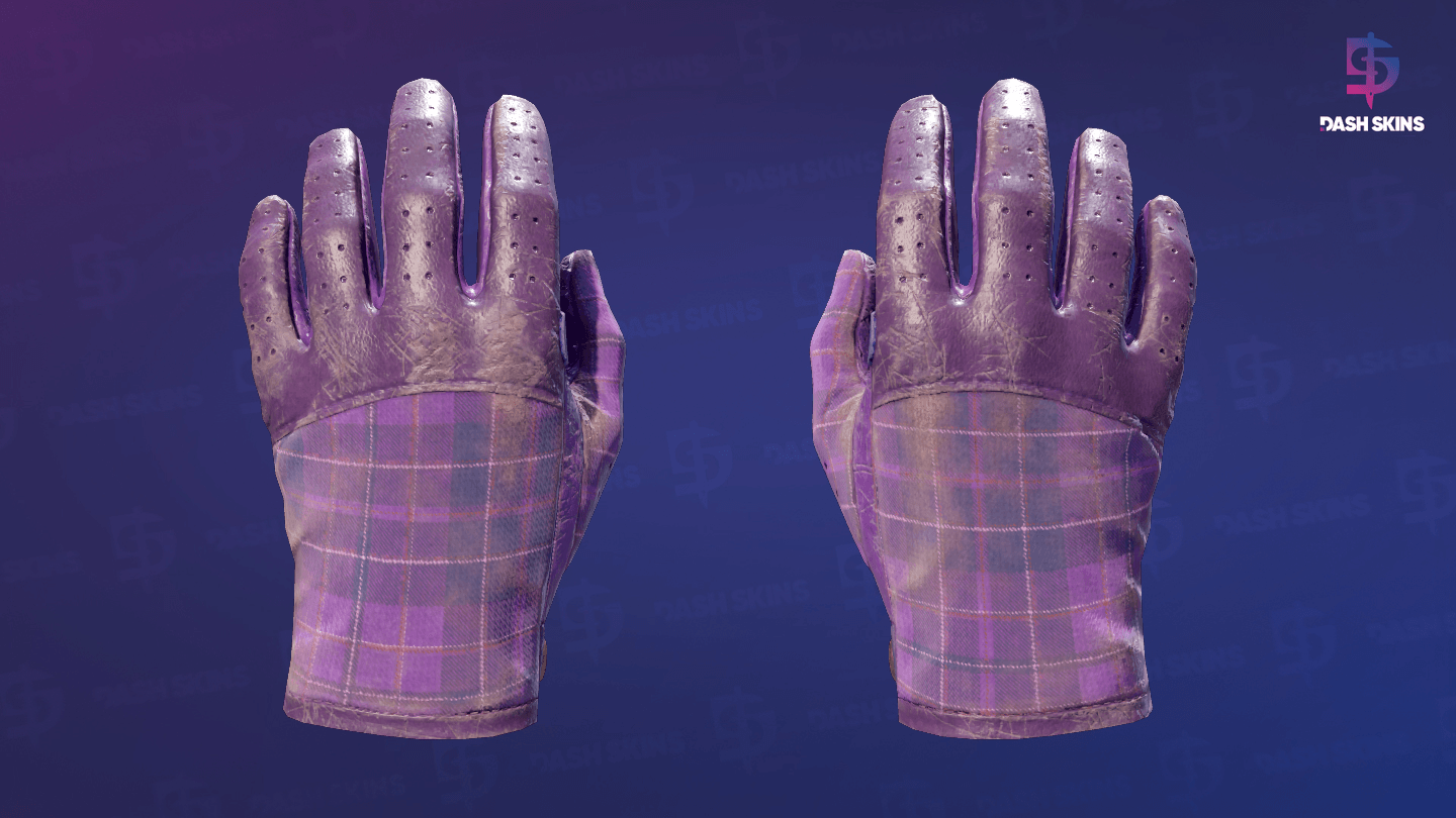 ★ Driver Gloves | Imperial Plaid (Battle-Scarred) Screenshot Playside