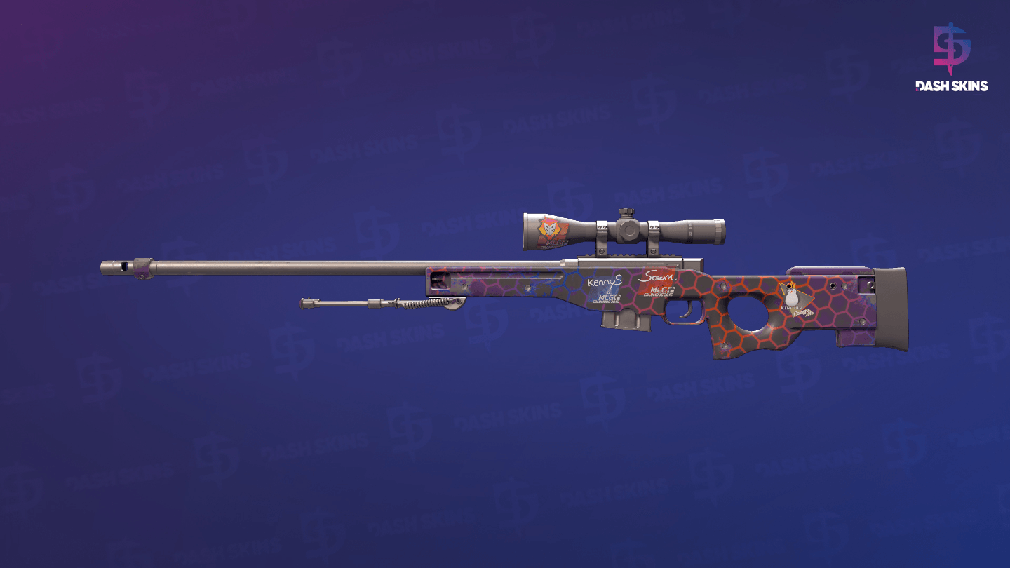 AWP | Electric Hive (Field-Tested) Screenshot Playside