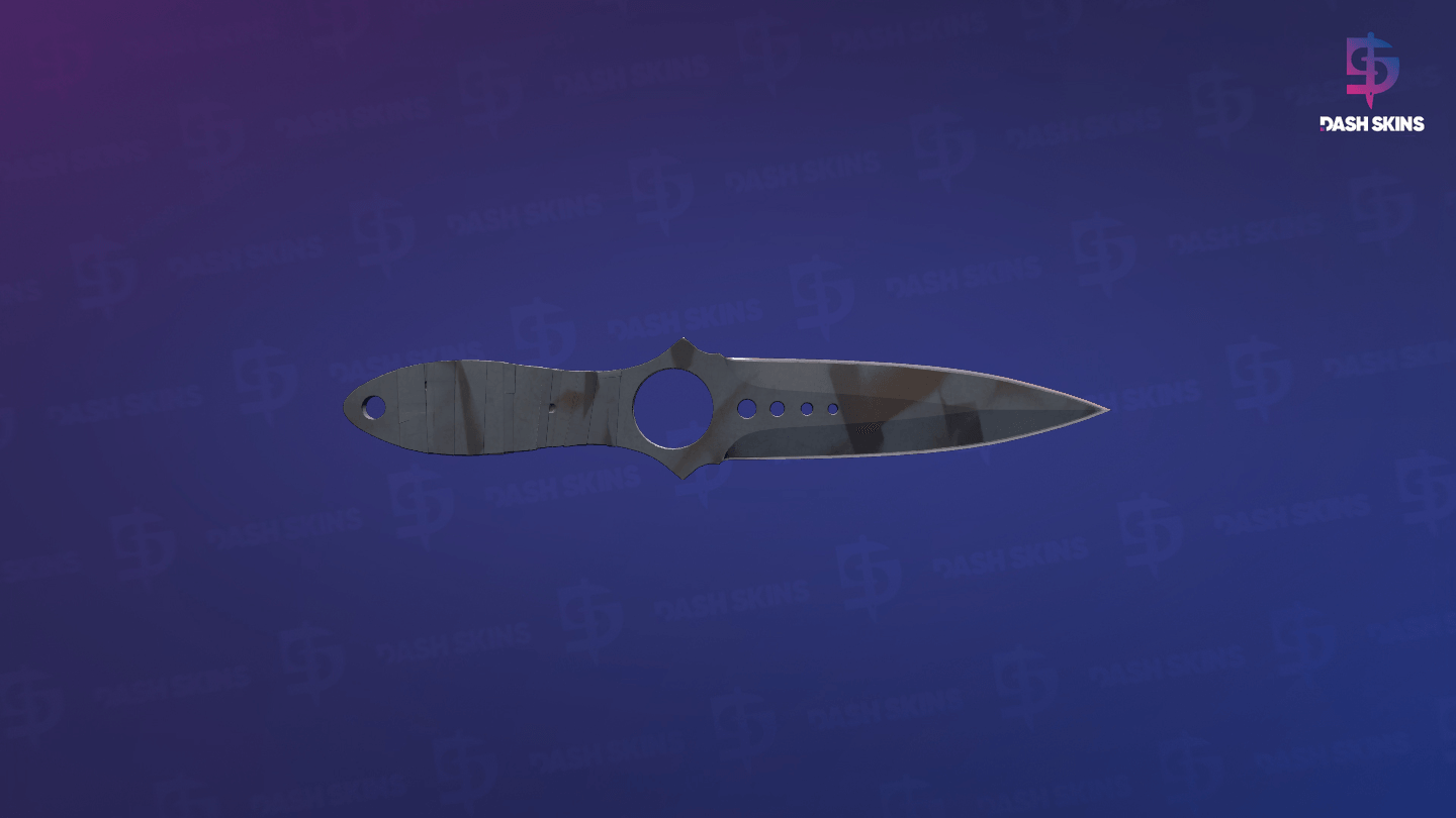 ★ Skeleton Knife | Night Stripe (Field-Tested) Screenshot Playside