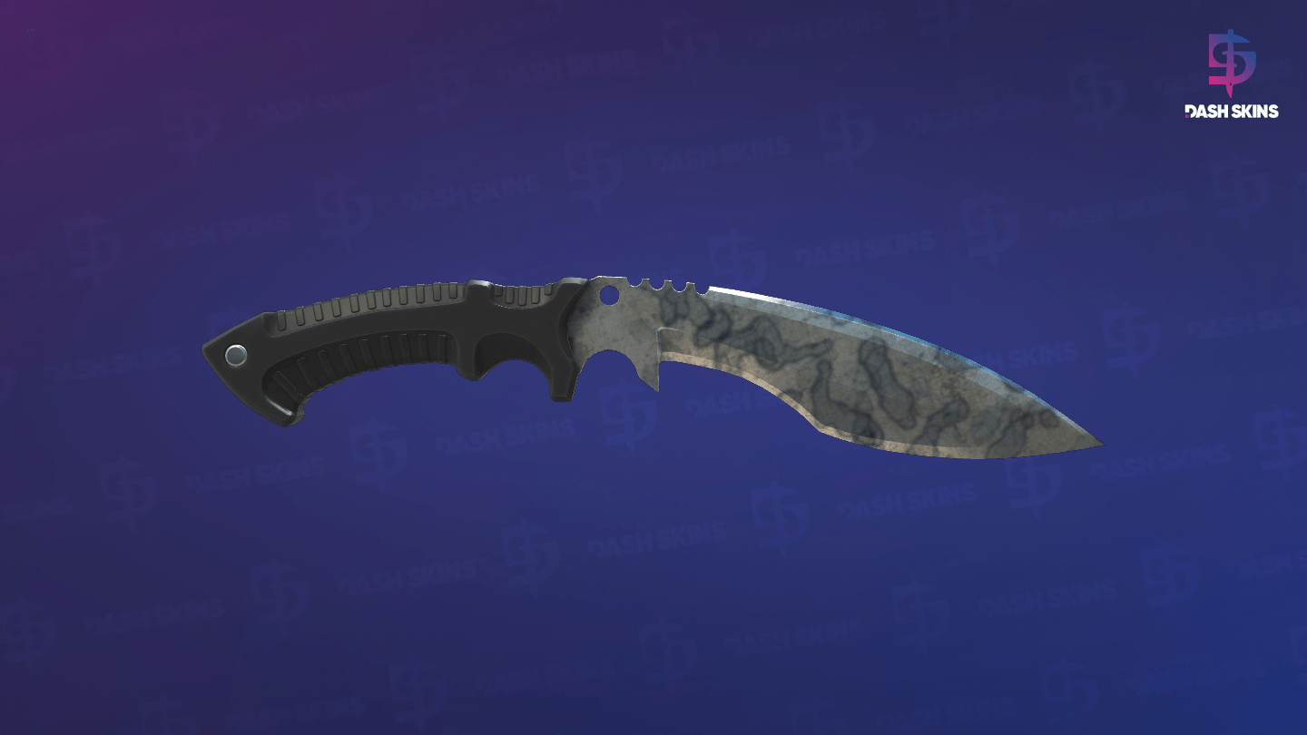 ★ Kukri Knife | Stained (Battle-Scarred) Screenshot Playside