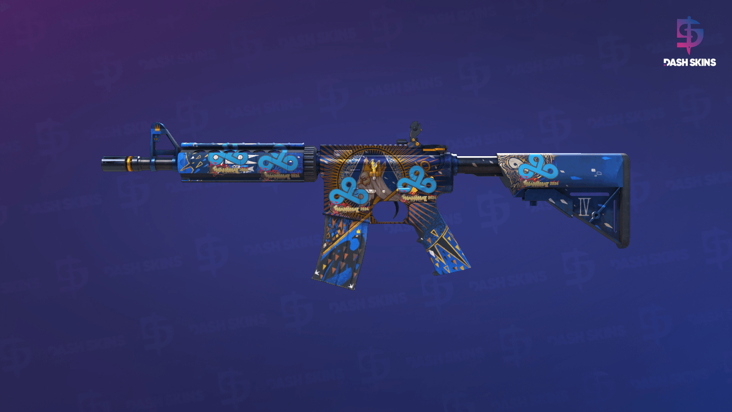 M4A4 | The Emperor (Minimal Wear) Screenshot Playside