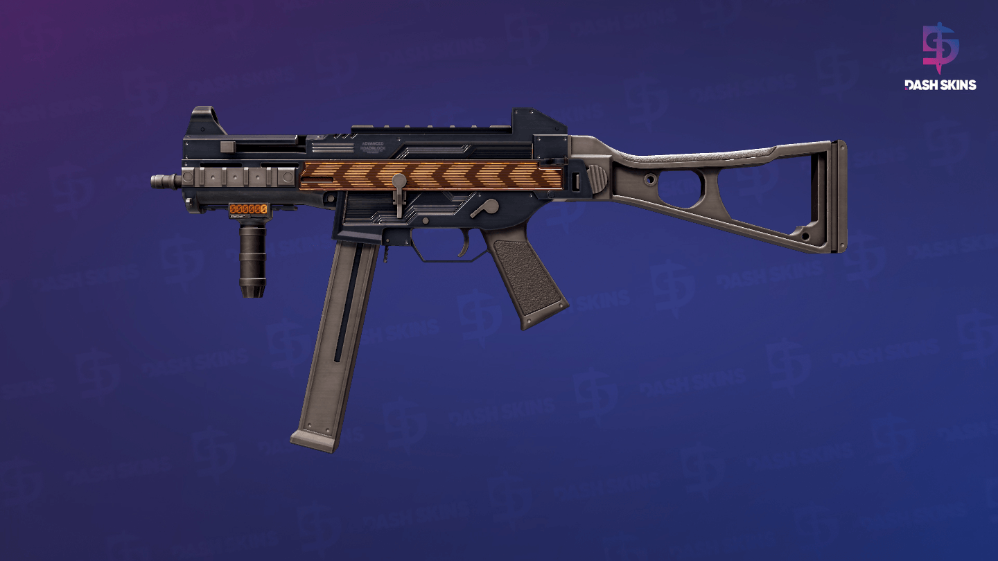StatTrak™ UMP-45 | Roadblock (Minimal Wear) Screenshot Playside