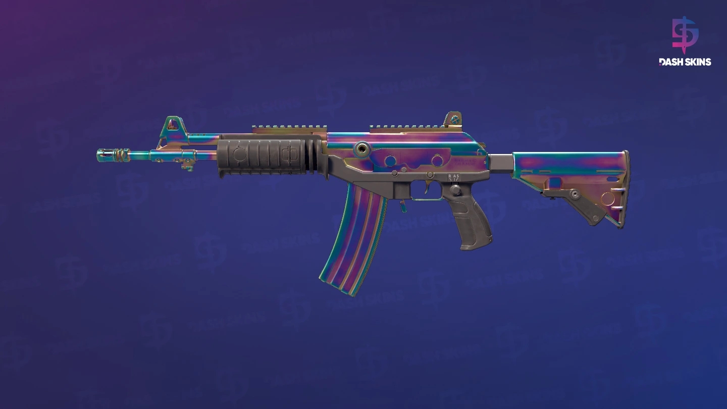 Galil AR | Rainbow Spoon (Minimal Wear) Screenshot Playside
