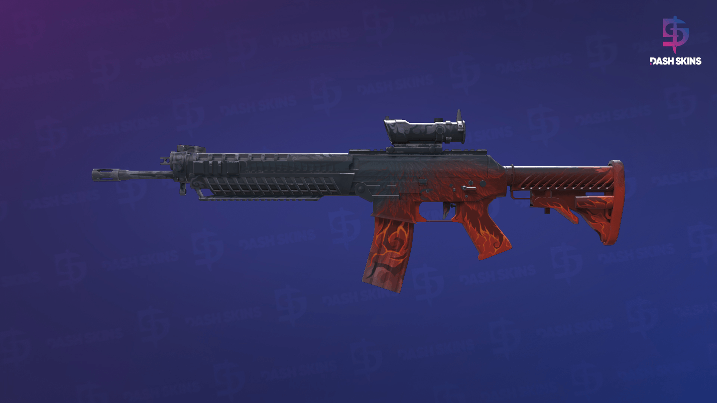 SG 553 | Darkwing (Field-Tested) Screenshot Playside