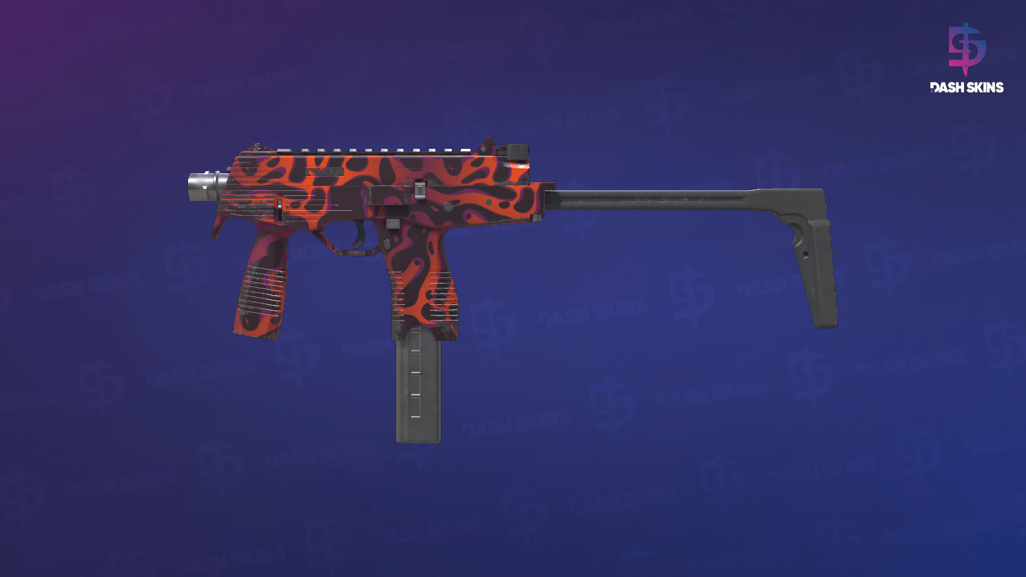 MP9 | Ruby Poison Dart (Minimal Wear) Screenshot Playside