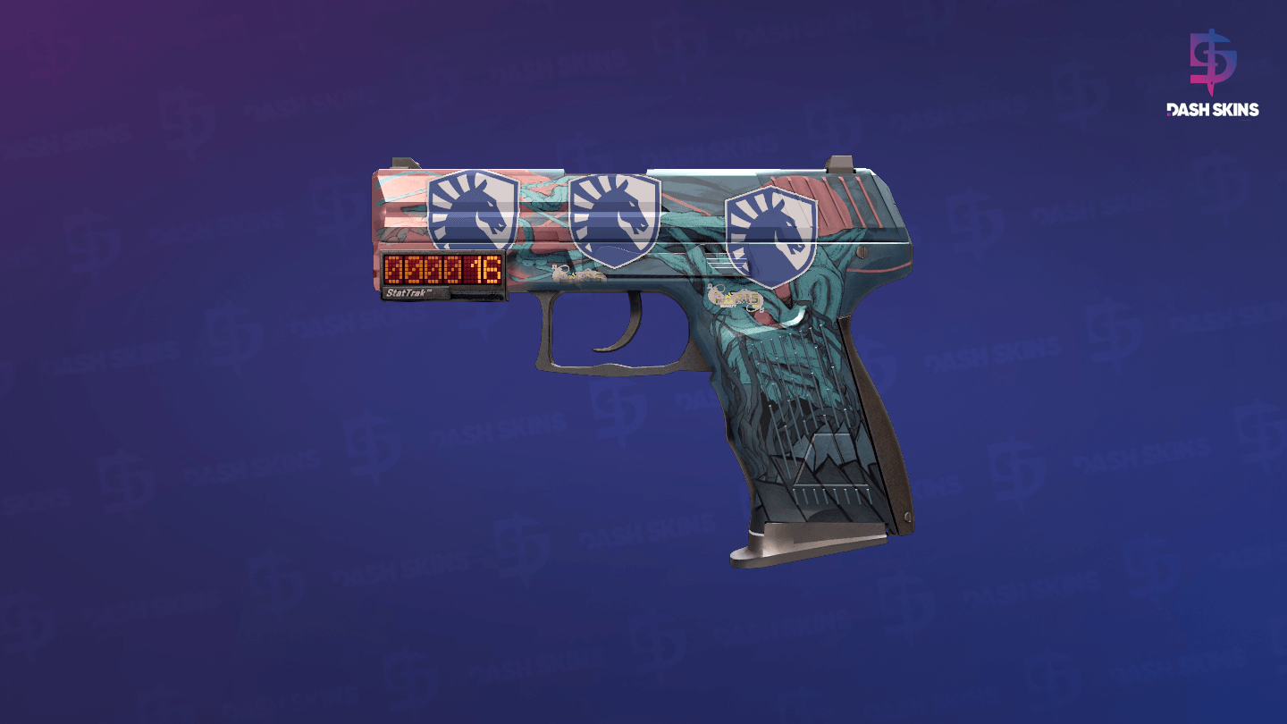 StatTrak™ P2000 | Gnarled (Minimal Wear) Screenshot Playside