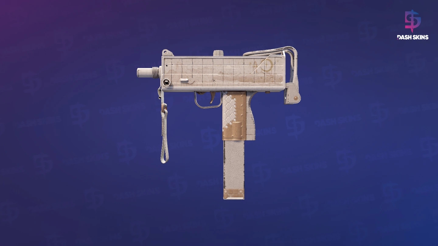 MAC-10 | Arabesque Mosaic (Well-Worn) Screenshot Playside