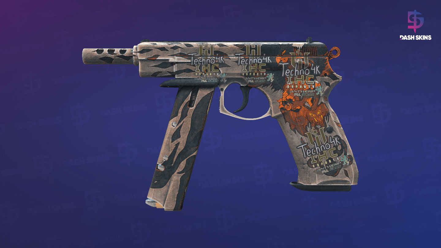 CZ75-Auto | Circaetus (Factory New) Screenshot Playside