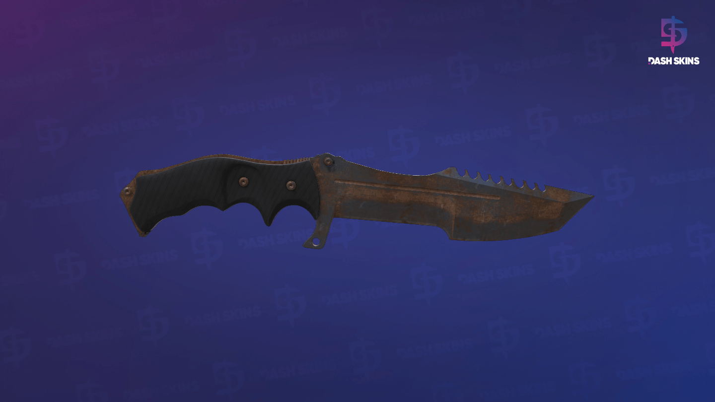 ★ Huntsman Knife | Rust Coat (Battle-Scarred) Screenshot Playside