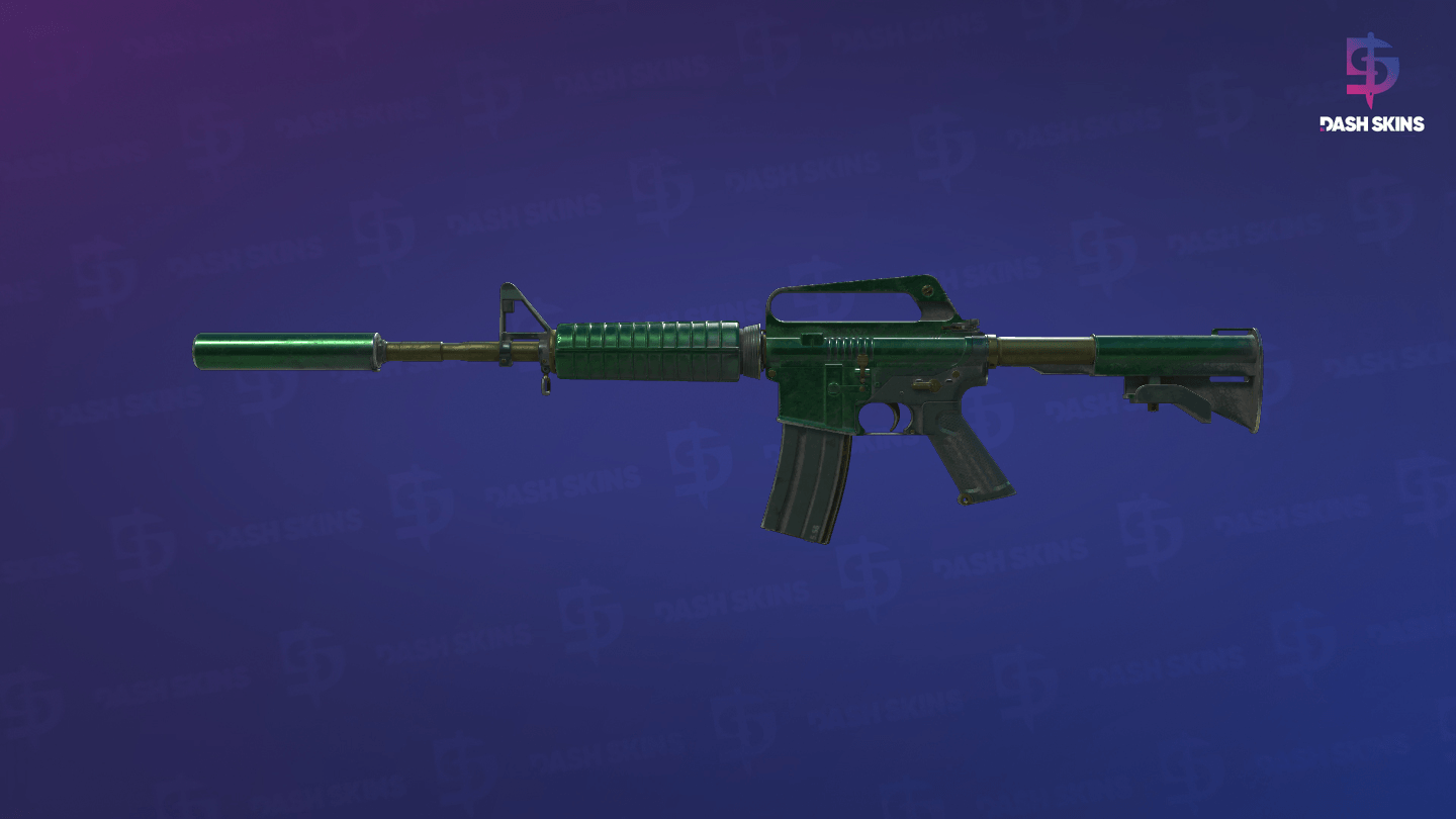 M4A1-S | Electrum (Battle-Scarred) Screenshot Playside