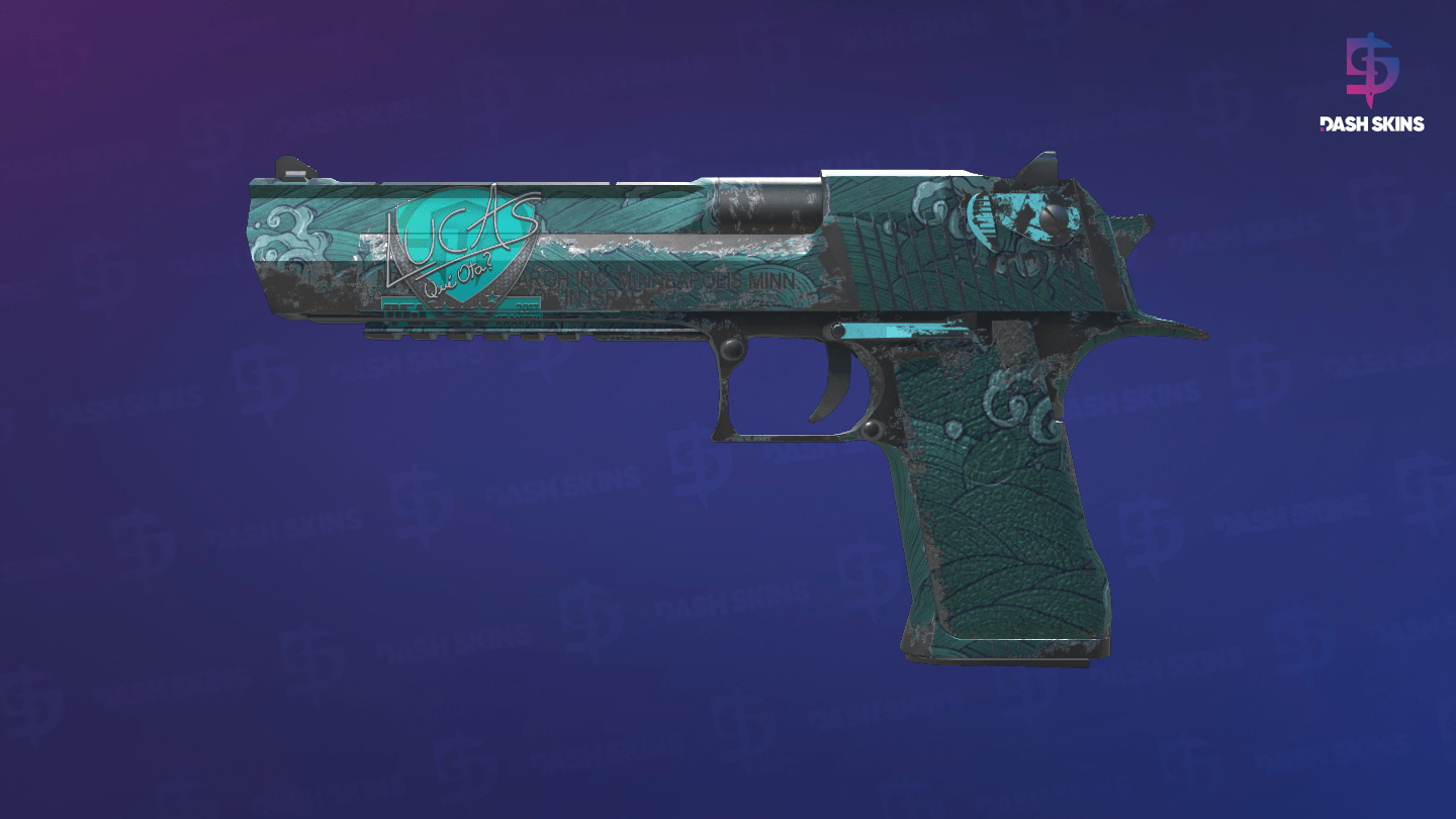 Desert Eagle | Midnight Storm (Field-Tested) Screenshot Playside