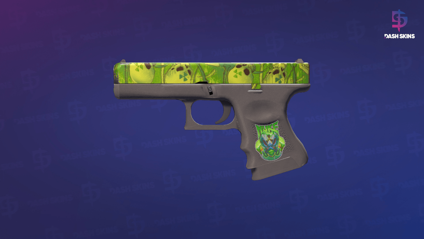 Glock-18 | Nuclear Garden (Field-Tested) Screenshot Playside