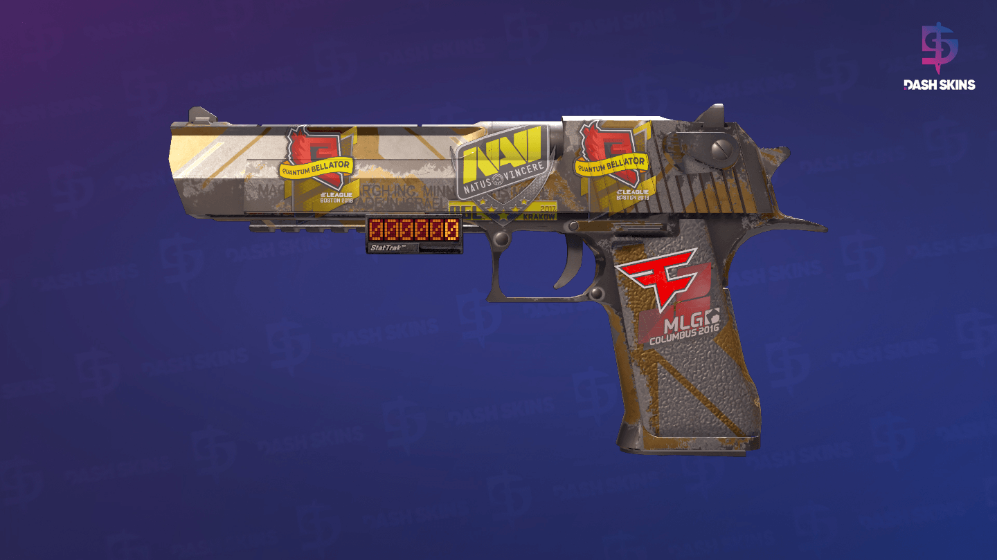StatTrak™ Desert Eagle | Bronze Deco (Well-Worn) Screenshot Playside