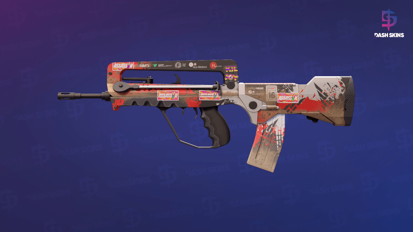 FAMAS | Roll Cage (Factory New) Screenshot Playside