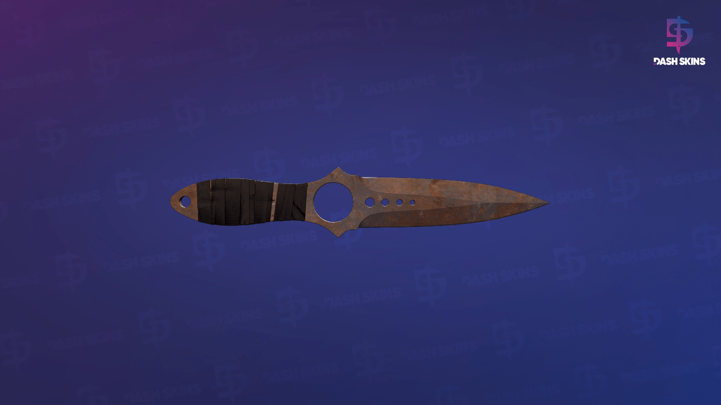 ★ Skeleton Knife | Rust Coat (Battle-Scarred) Screenshot Playside