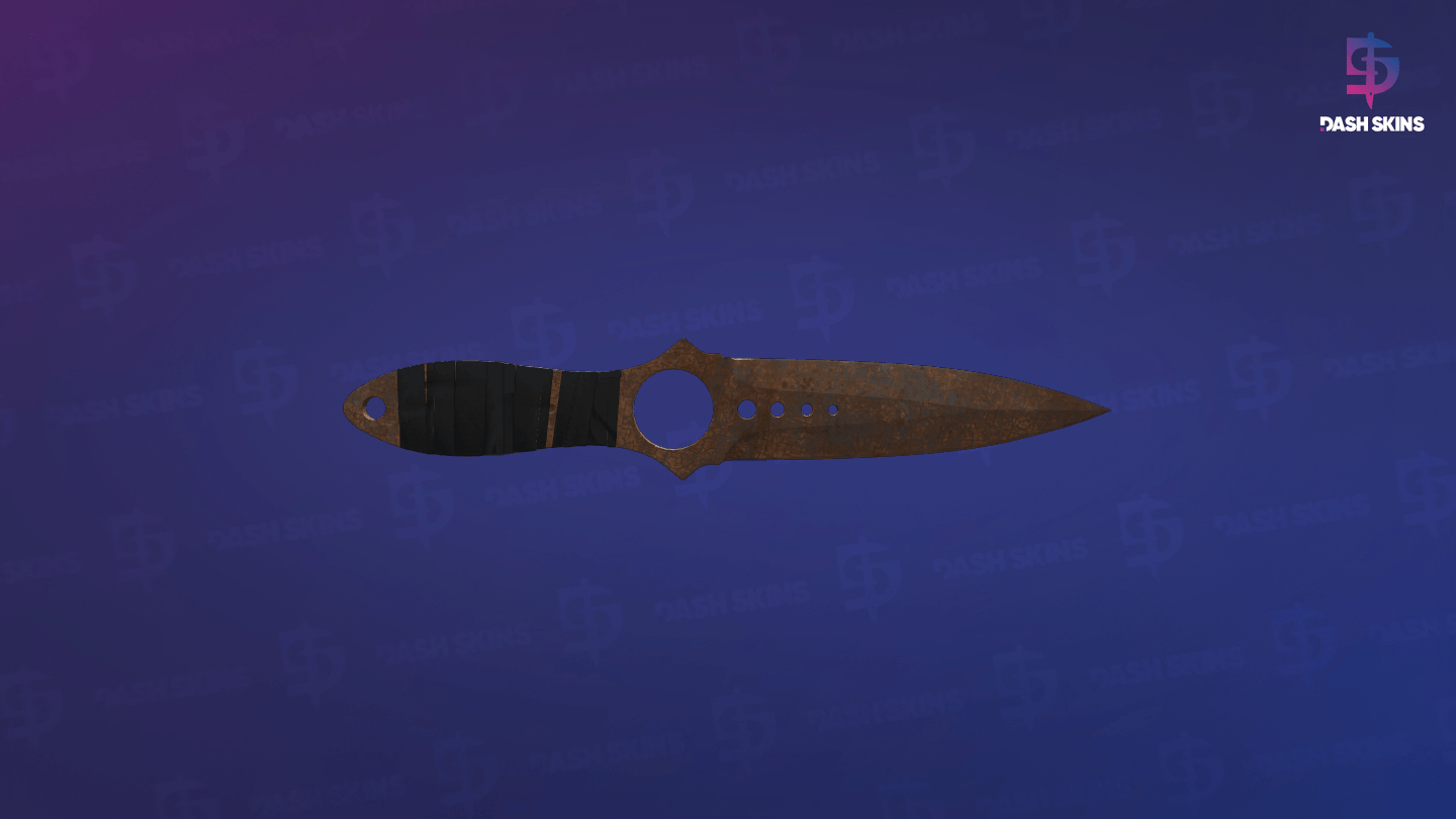 ★ Skeleton Knife | Rust Coat (Battle-Scarred) Screenshot Playside