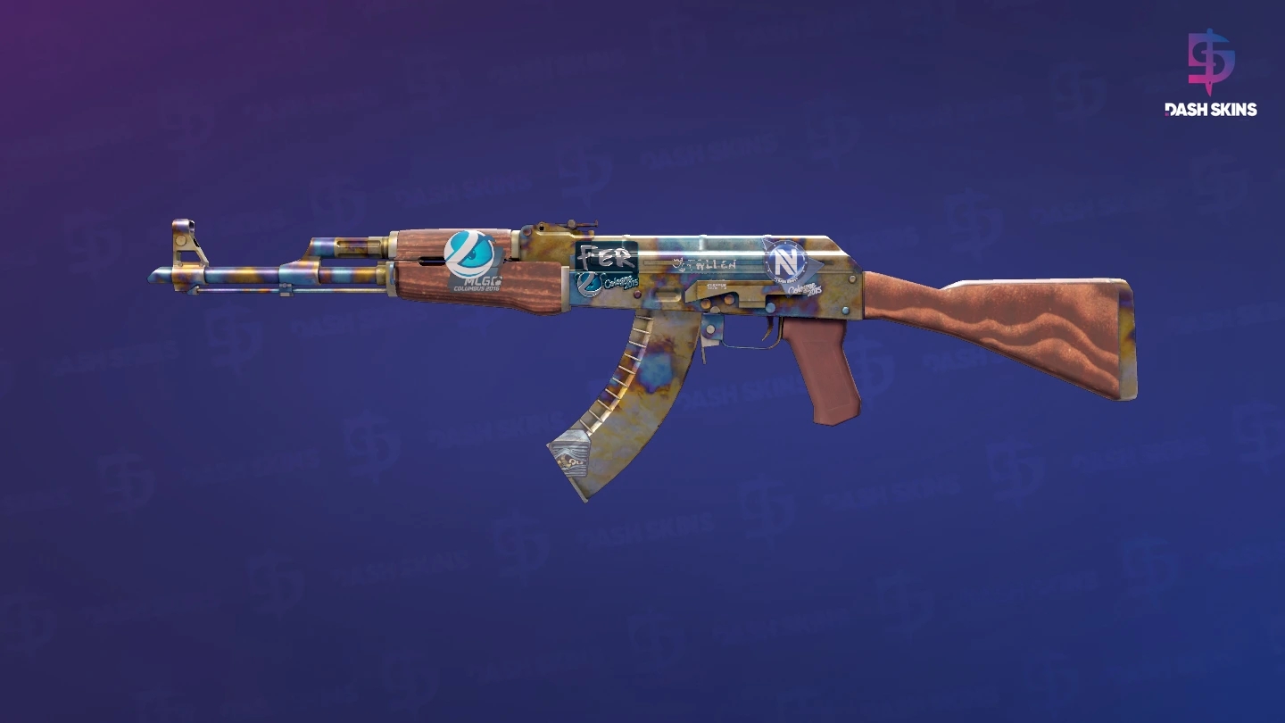 AK-47 | Case Hardened (Battle-Scarred) Screenshot Playside