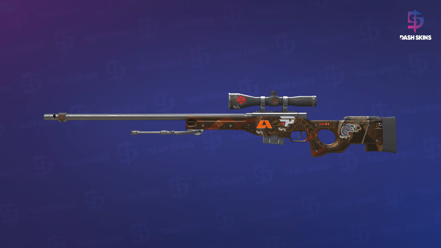 StatTrak™ AWP | Mortis (Battle-Scarred) Screenshot Playside