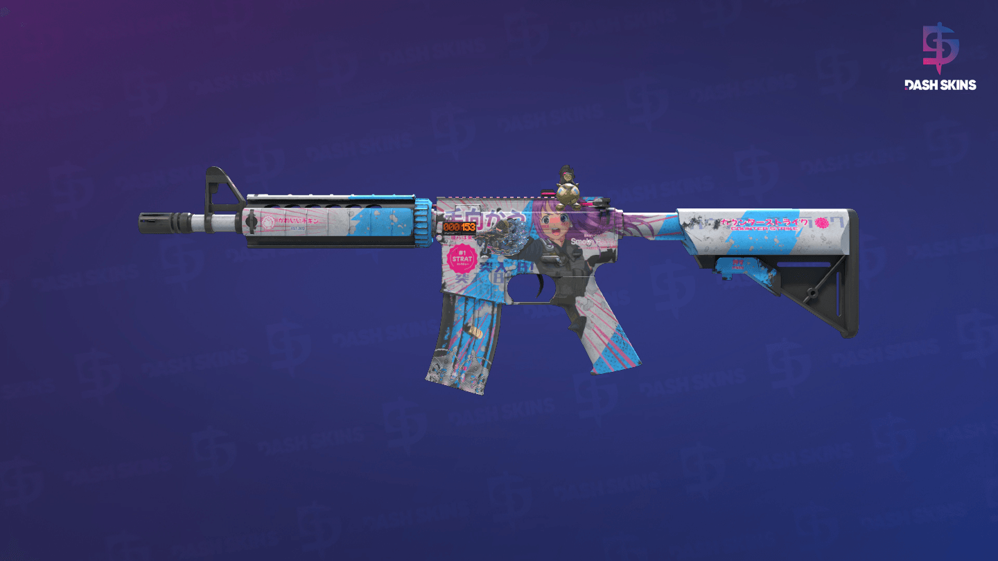 StatTrak™ M4A4 | Temukau (Field-Tested) Screenshot Playside