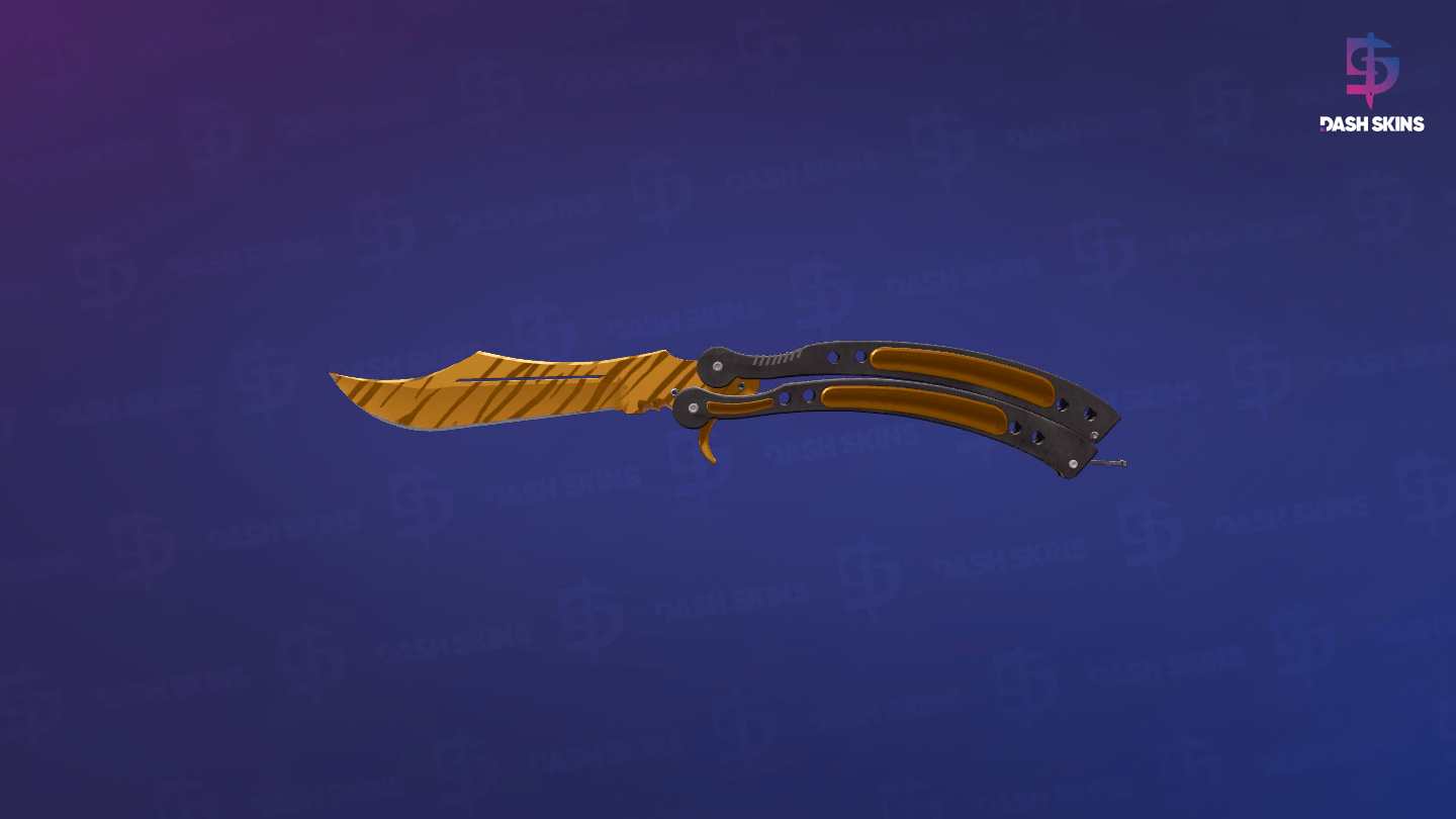 ★ Butterfly Knife | Tiger Tooth (Factory New) Screenshot Playside