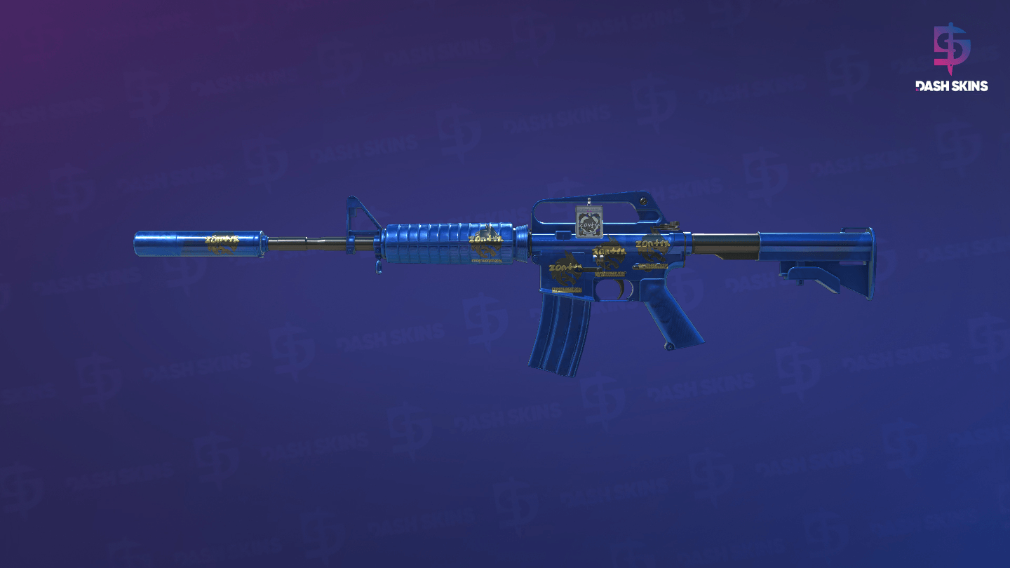 M4A1-S | Blue Phosphor (Factory New) Screenshot Playside