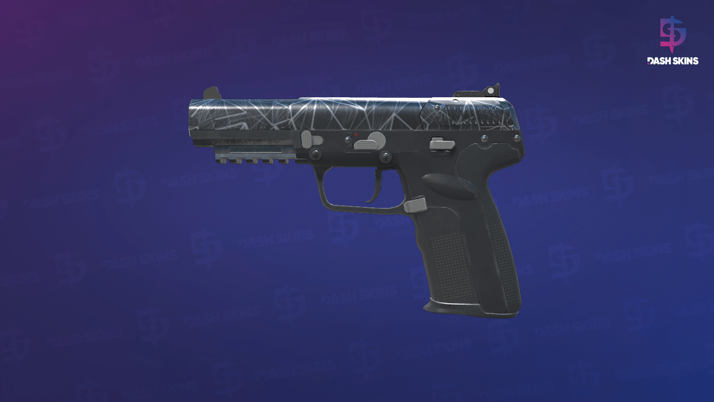Five-SeveN | Silver Quartz (Minimal Wear) Screenshot Playside