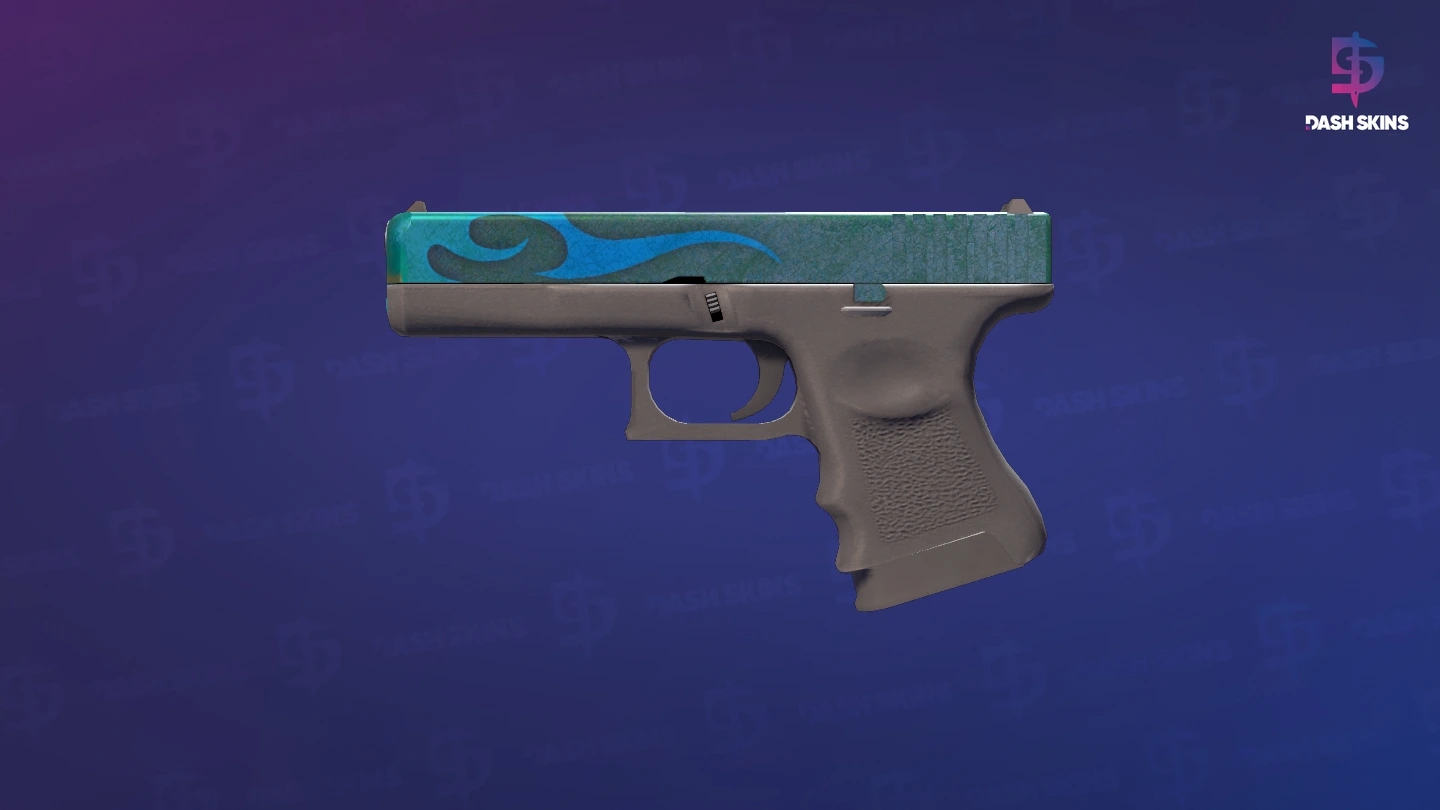 Glock-18 | Bunsen Burner (Battle-Scarred) Screenshot Playside
