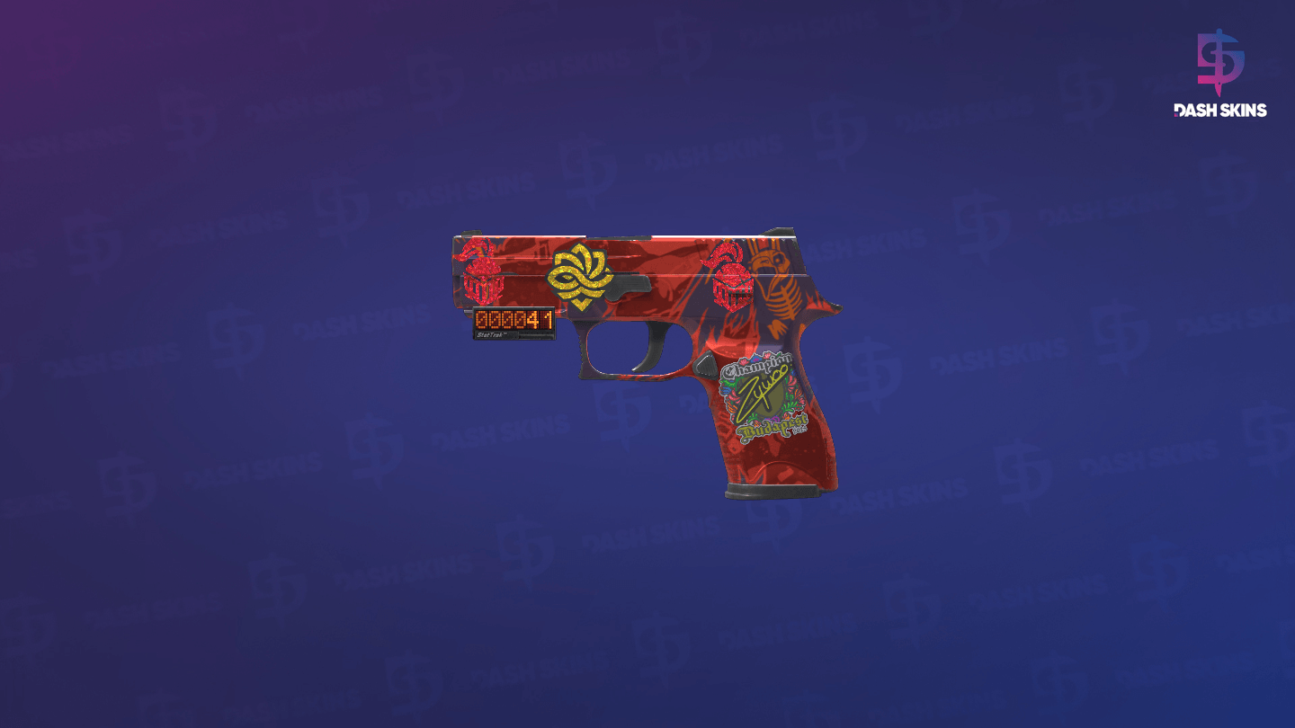 StatTrak™ P250 | Nevermore (Field-Tested) Screenshot Playside