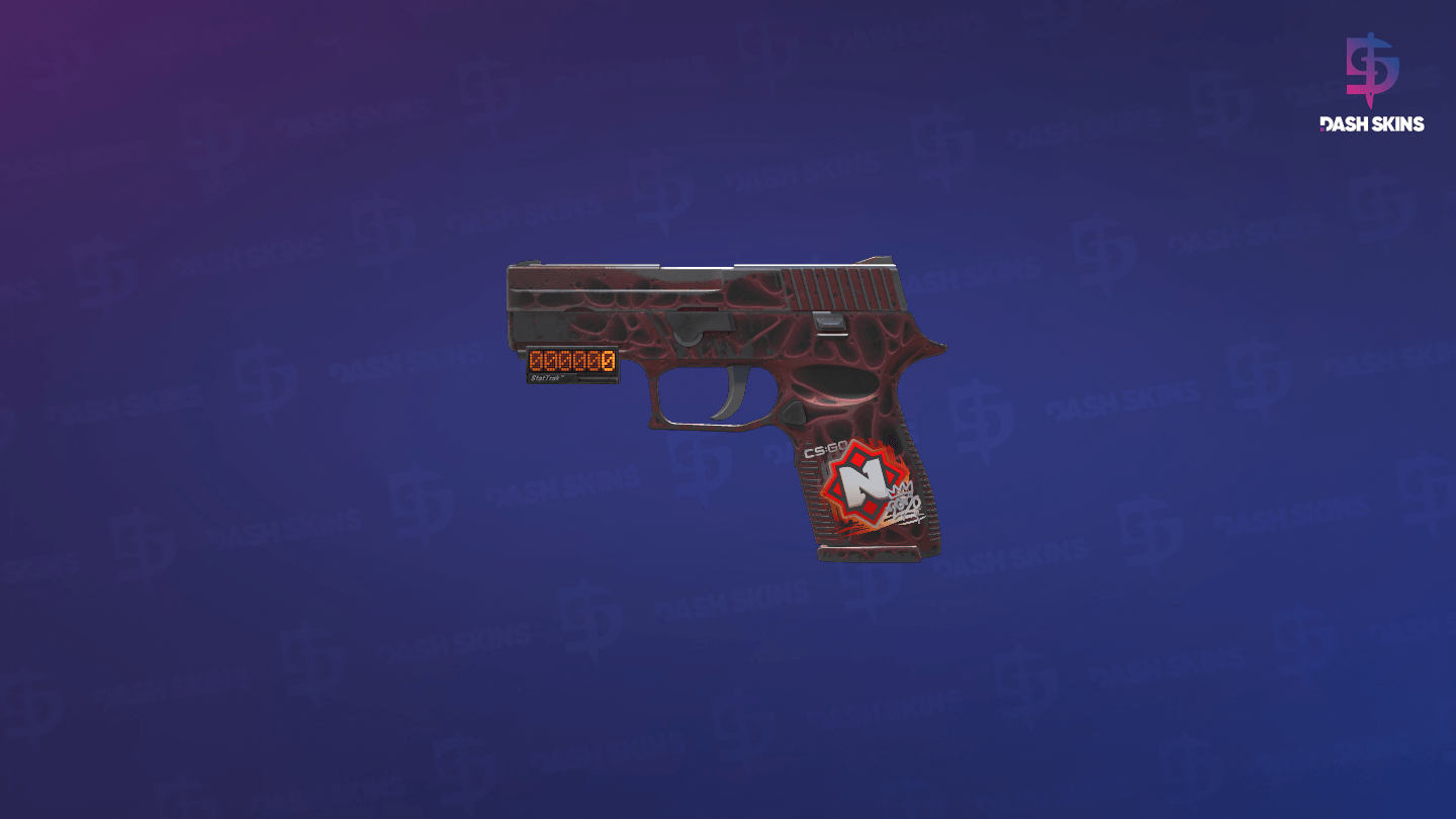 StatTrak™ P250 | Contaminant (Well-Worn) Screenshot Playside