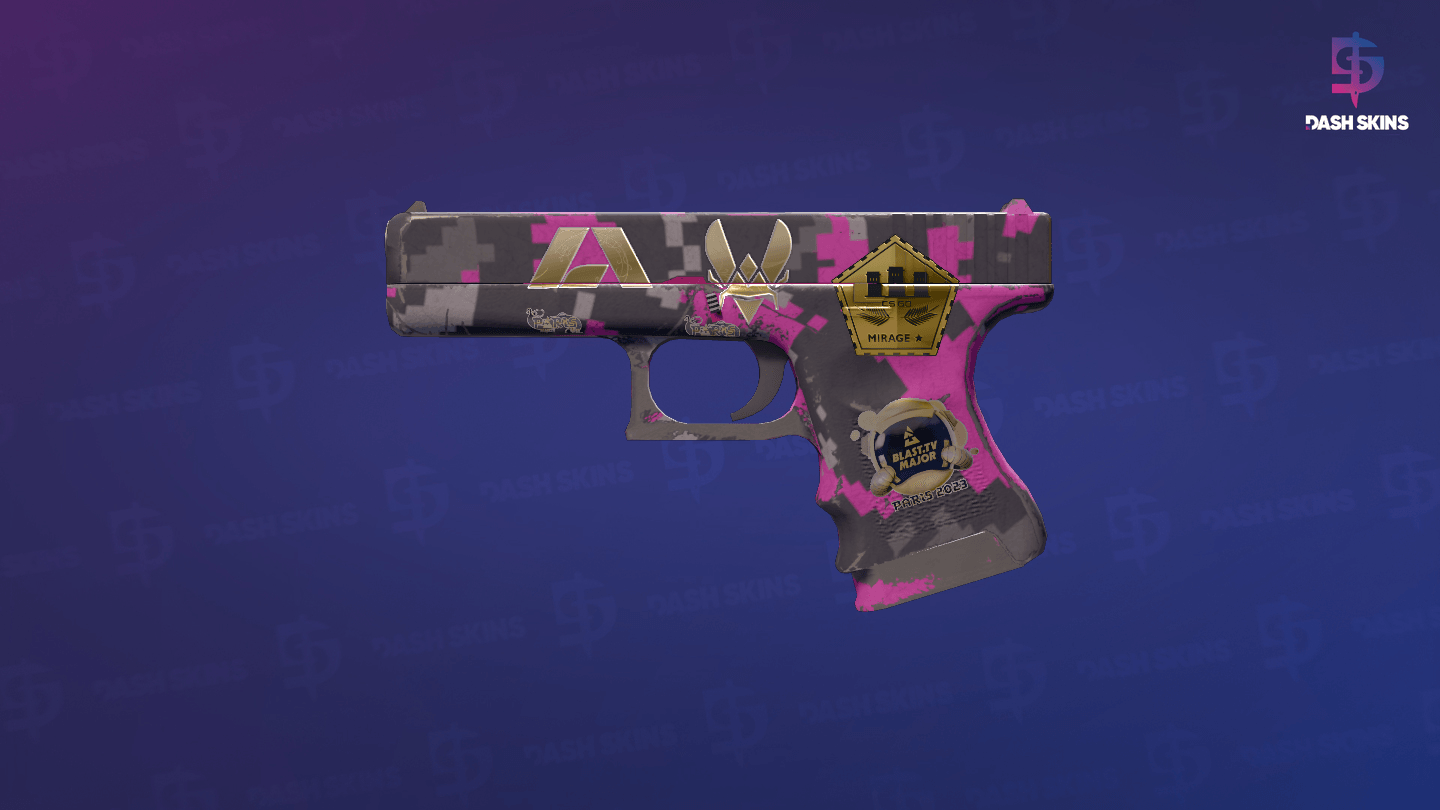 Souvenir Glock-18 | Pink DDPAT (Field-Tested) Screenshot Playside