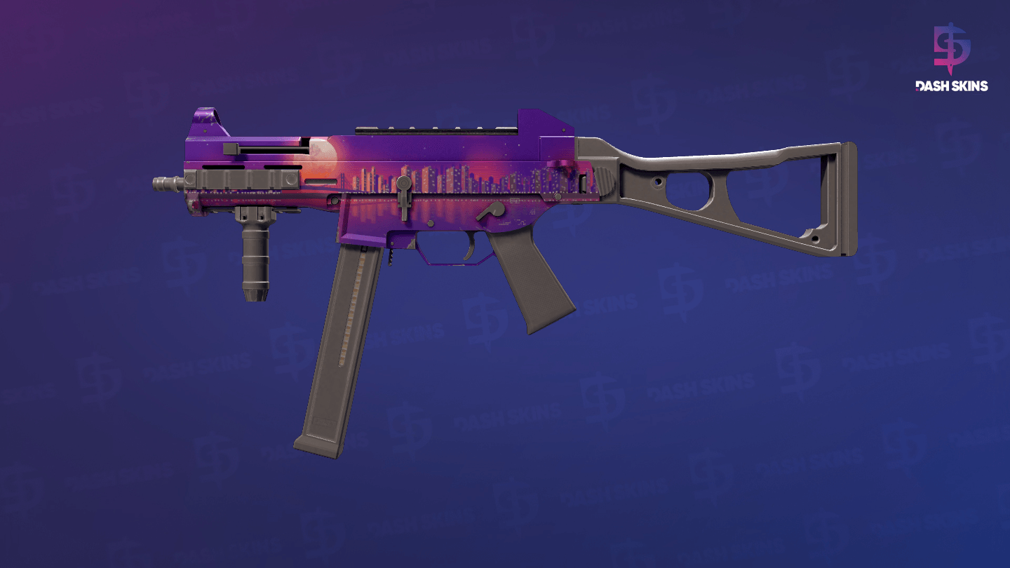 UMP-45 | Moonrise (Minimal Wear) Screenshot Playside