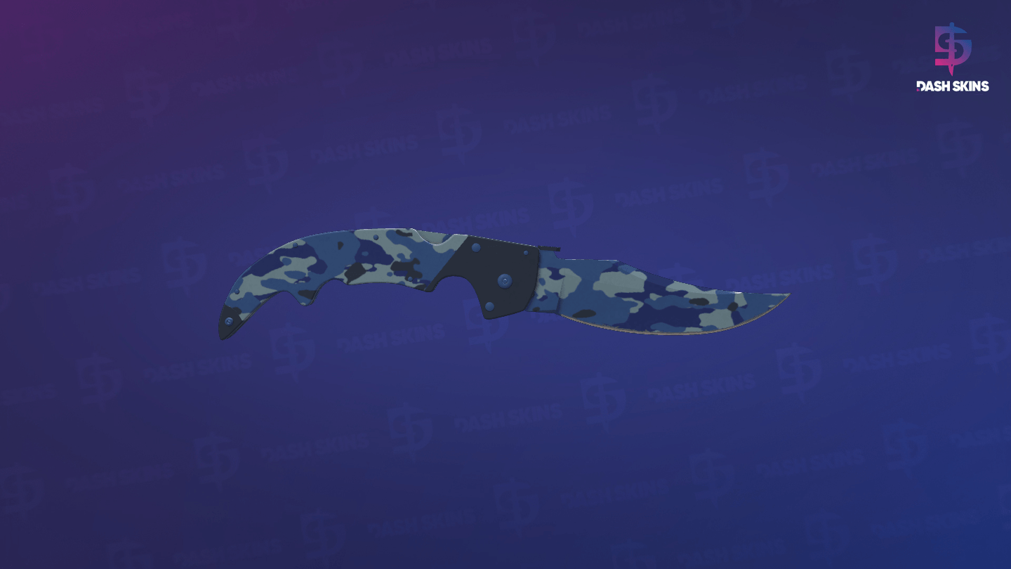 ★ Falchion Knife | Bright Water (Minimal Wear) Screenshot Playside