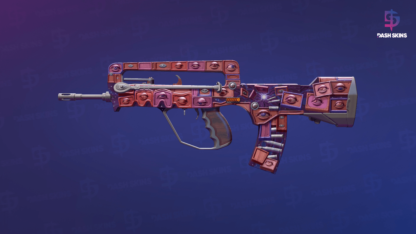 StatTrak™ FAMAS | Rapid Eye Movement (Factory New) Screenshot Playside