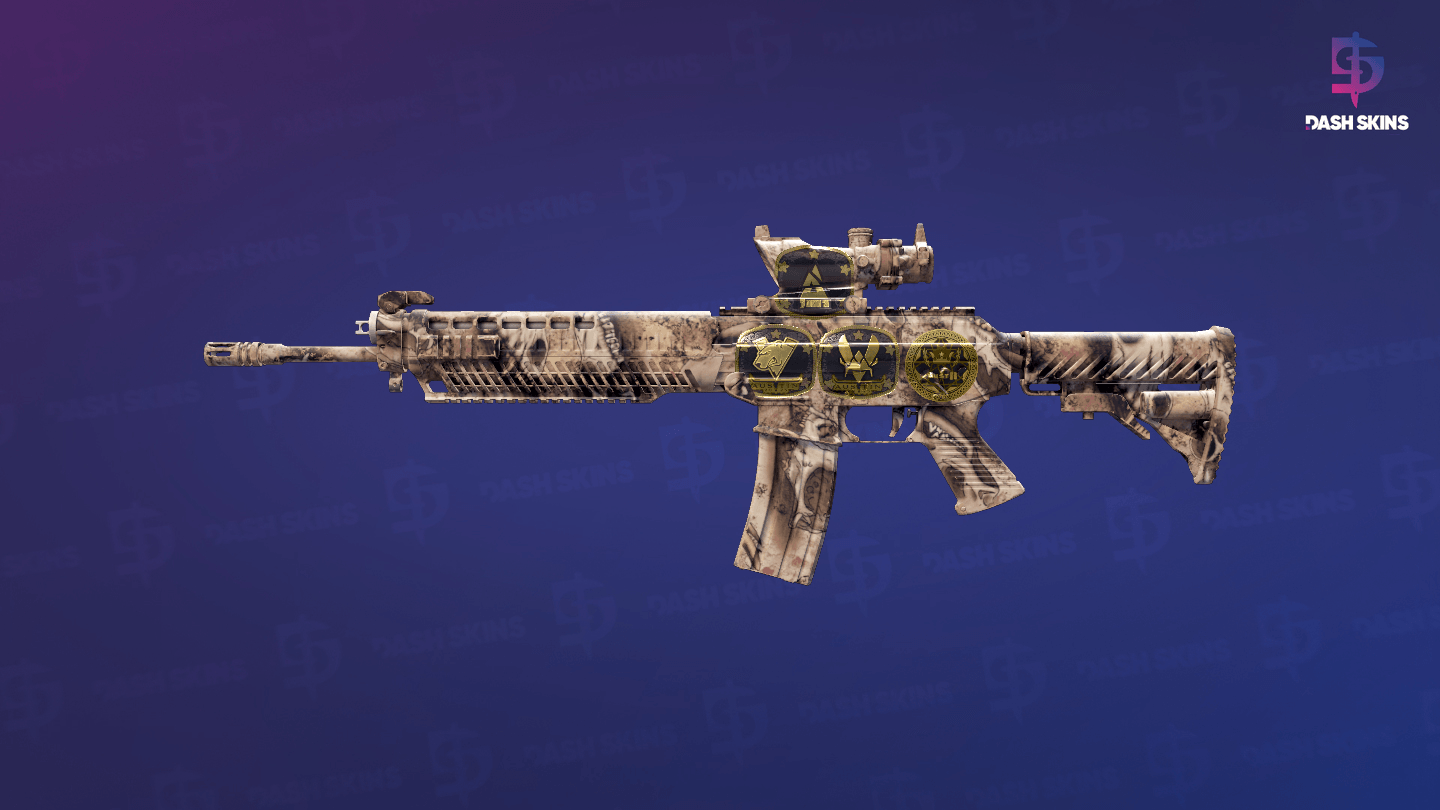 Souvenir SG 553 | Bleached (Factory New) Screenshot Playside