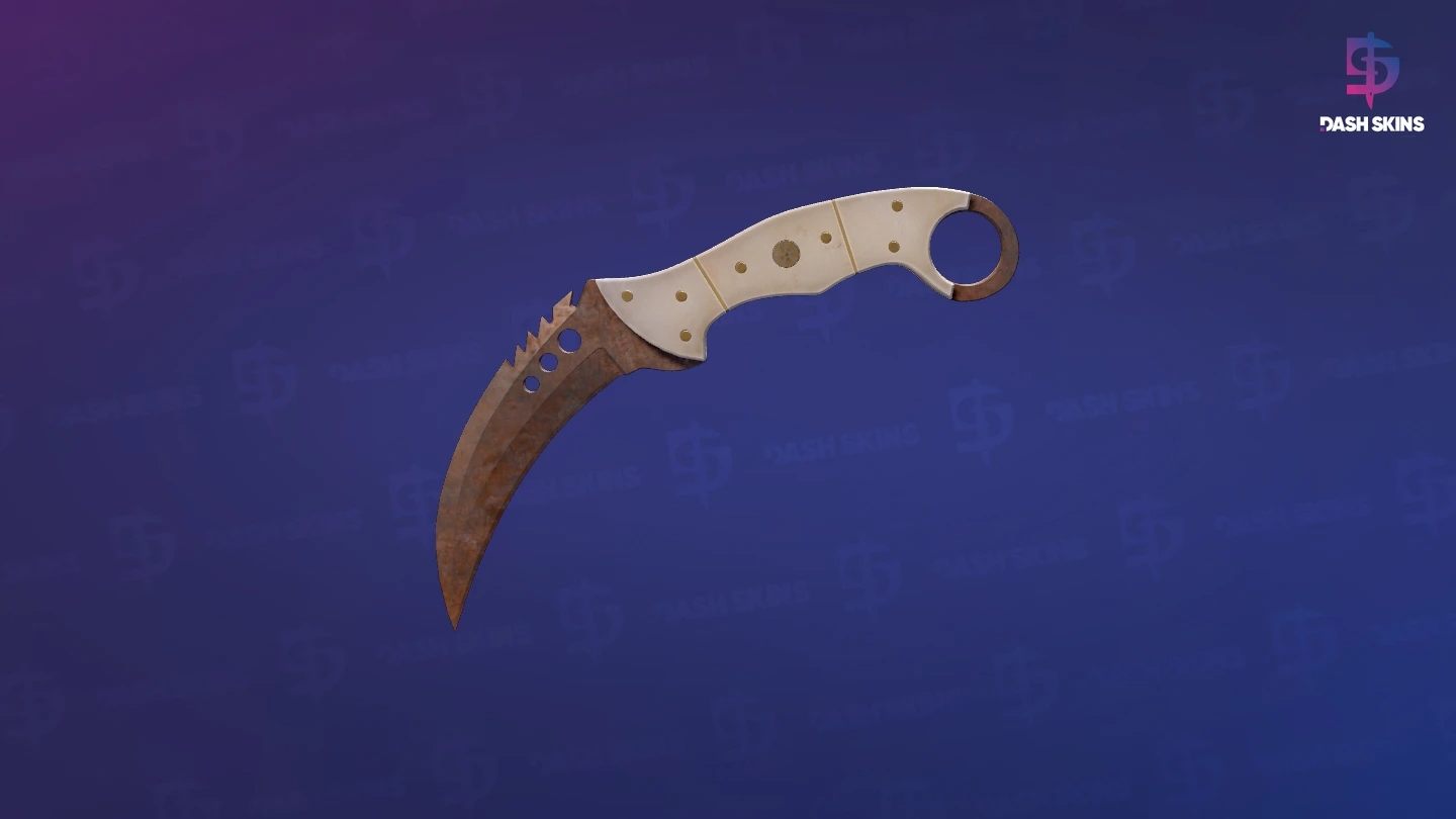 ★ Talon Knife | Rust Coat (Battle-Scarred) Screenshot Playside
