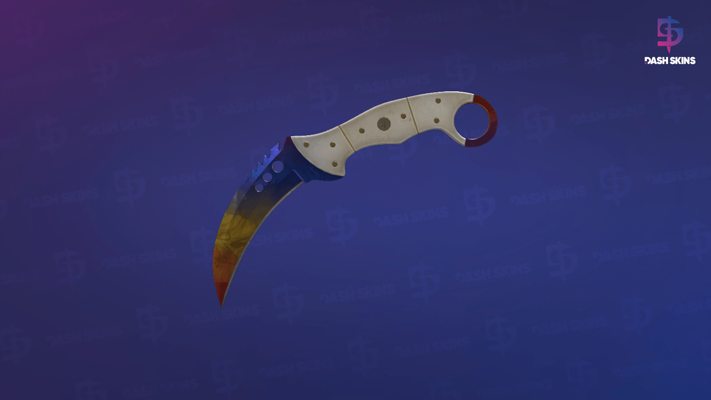 ★ StatTrak™ Talon Knife | Marble Fade (Factory New) Screenshot Playside