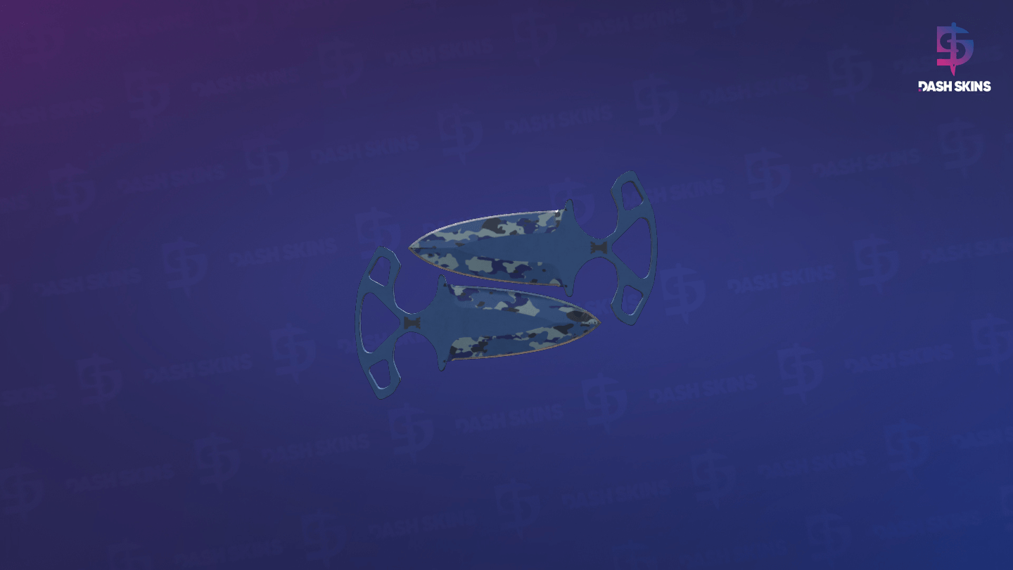★ Shadow Daggers | Bright Water (Field-Tested) Screenshot Playside