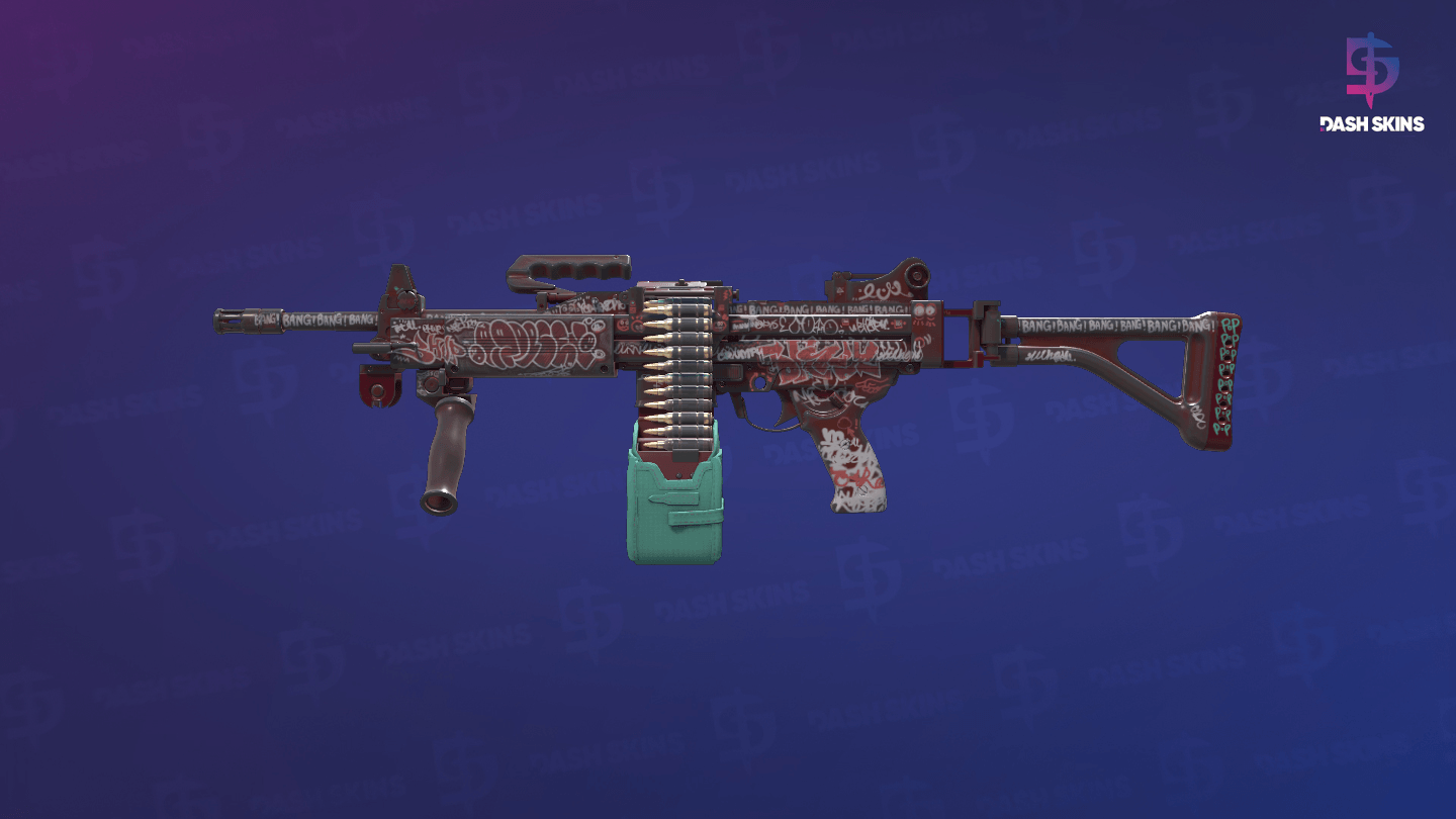 Negev | Wall Bang (Factory New) Screenshot Playside