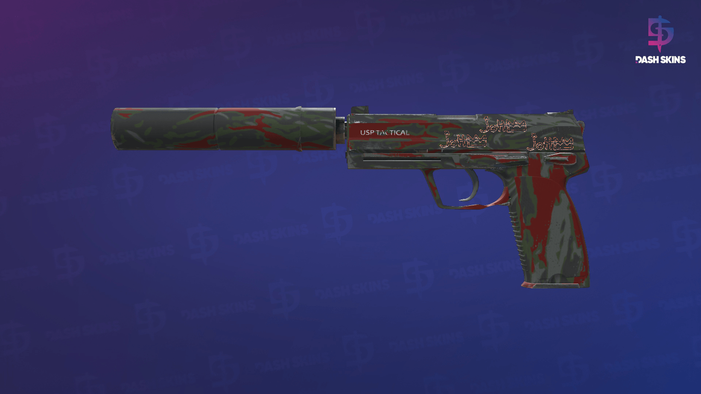 USP-S | Blood Tiger (Minimal Wear) Screenshot Playside