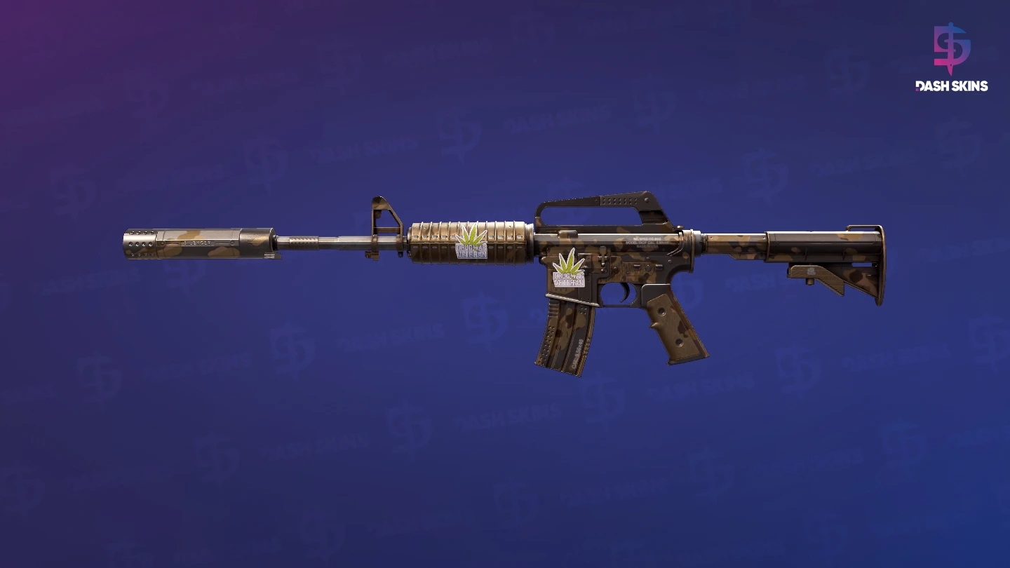 M4A1-S | Mud-Spec (Minimal Wear) Screenshot Playside