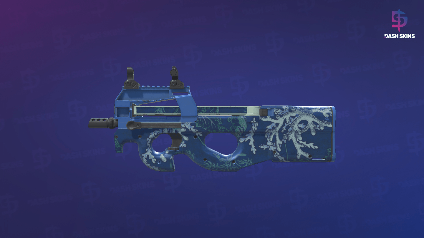P90 | Reef Grief (Minimal Wear) Screenshot Playside