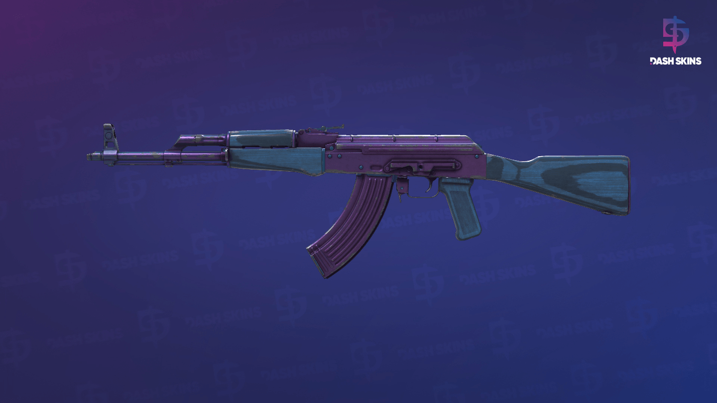 AK-47 | Midnight Laminate (Field-Tested) Screenshot Playside