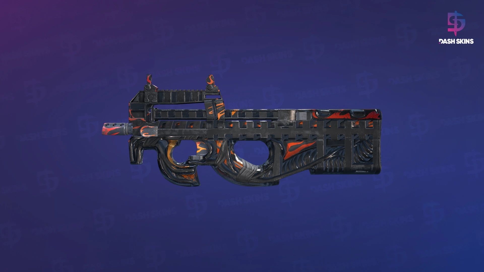 P90 | Vent Rush (Factory New) Screenshot Playside